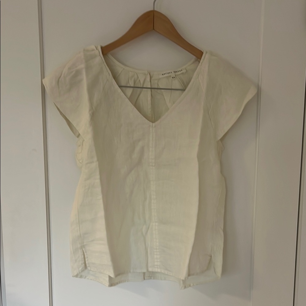 Melissa Nepton Sandra Linen Blouse